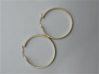 Orecchini Domar Donna Cerchi argento 925 lisci in Argento ORAR-456-280